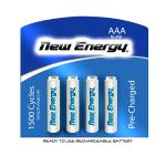 Pilha AAA Recarregável New Energy 4 Unidades