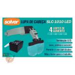 Lupa de Pala 4 Lentes com Luz /Lupa de Cabeça Sv Ref SLC-1010 LED