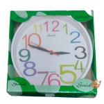Relógio de Parede Redondo Genial  28cm - Caixa Verde 