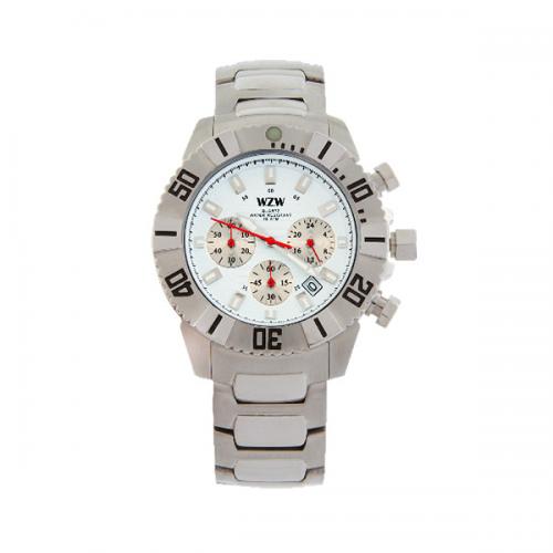 Relógio WZW Masculino Aço com Pulseira em Aço - Ref 7064B