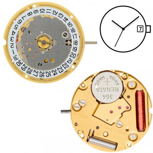 Mecanismo para Relógio Eta F03-111