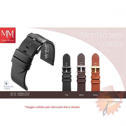 Pulseira em Couro Linha Montan Sem Costura Marry Montan - Tam. 18 ao 28