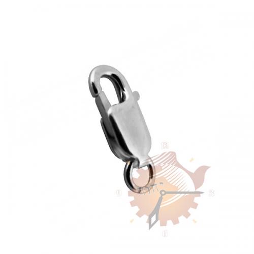 Fecho Banho Prata Cadeado n° 10 - Unidade