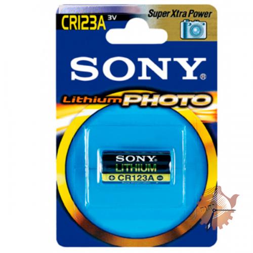 Bateria CR123A Lithium Sony