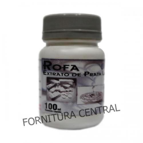 Banho de Prata Rofa 1g 100ml - Extrato de prata Liquida