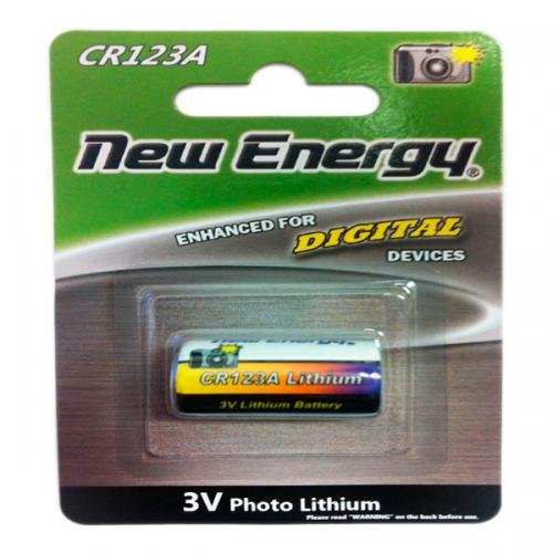 Bateria CR123A Lithium New Energy