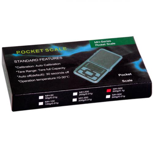 Balança de Precisão Digital Pocket Scale - MH-200g/0,01g