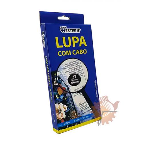 Lupa com cabo 100mm Western- Ref. LP-100