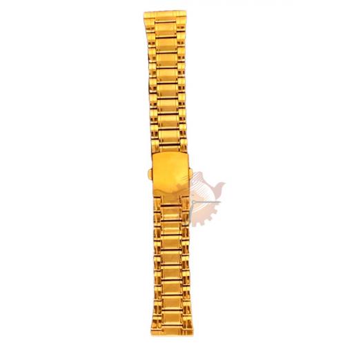 Pulseira em Aço Folhado Reta Marcofox - 18 ao 22mm