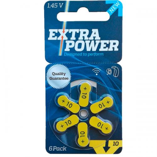 Pilha Auditiva ZA10 Extra Power 6 Unidades 
