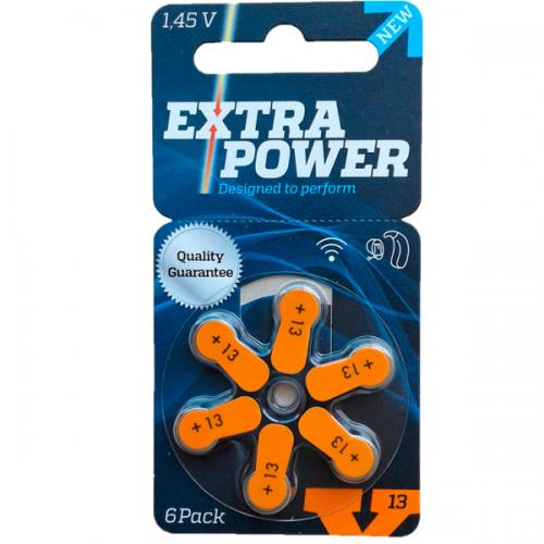 Pilha Auditiva ZA13 Extra Power 6 Unidades