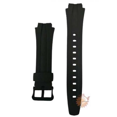  Pulseira de Borracha Casio Ref.648 com batente