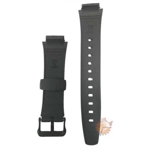  Pulseira de Borracha Casio Ref.648 com batente