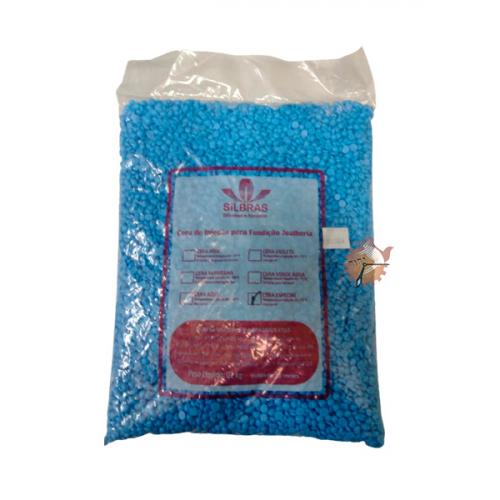 Cera Granulada Silbras Azul -  Especial 1Kg