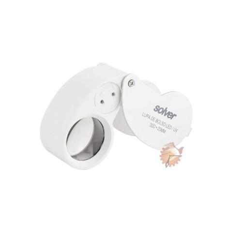 Lupa de Bolso SLD -131 LED/UV Sv