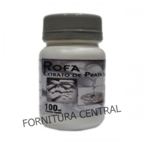 Banho de Prata Rofa 3g 100ml Extrato de prata Liquida