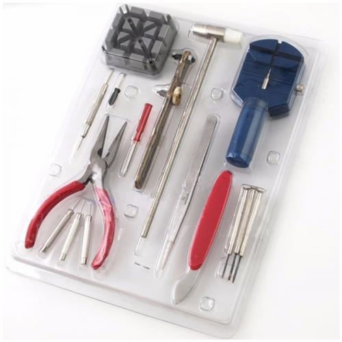 Kit Ferramentas para Relojoeiros com 16 Peças